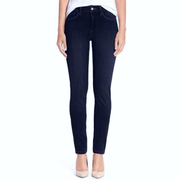 NYDJ Dark Wash Legging Jean Stretch High Rise Denim - Picture 1 of 8